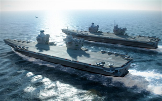 Illustration for article titled The Bridge Of The HMS Prince Of Wales Is Straight Out Of Star Wars